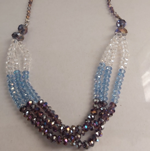 Vintage Necklace cristal - Picture 2 of 6